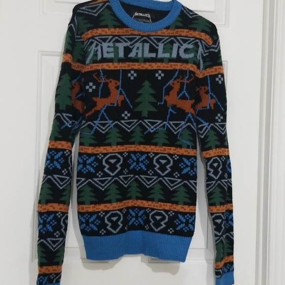 Sold - Metallica Ugly Christmas Sweater - Picture 2 of 6